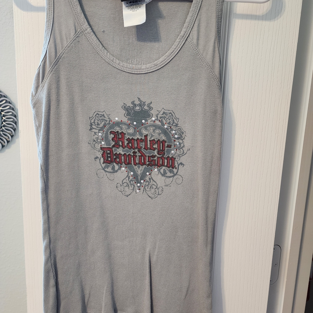 Harley-Davidson Gray Tank Top